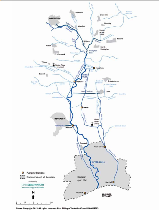 Historical map of the Hull Valley