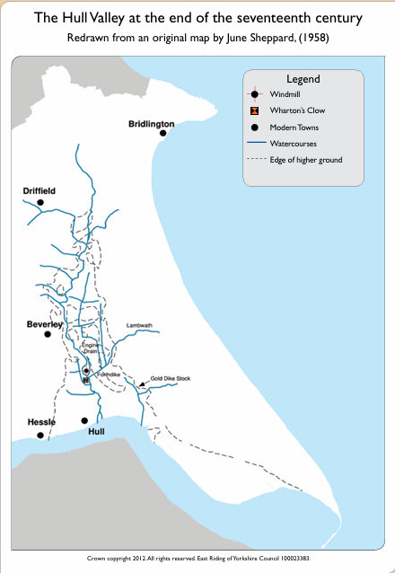 The Hull Valley at the end of the seventeenth century