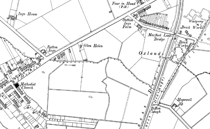 Ordnance Survey map 1890