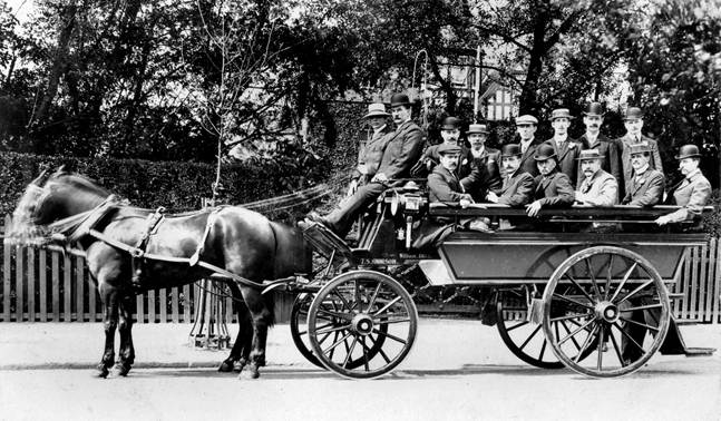 Wagonette built by Annison's of Witham