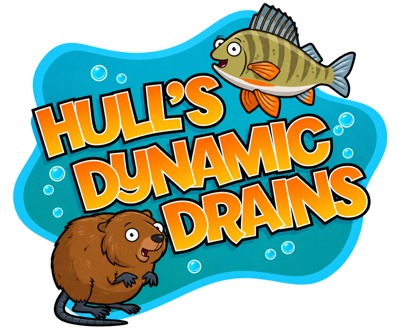 Hull's Dynamic Drains logo
